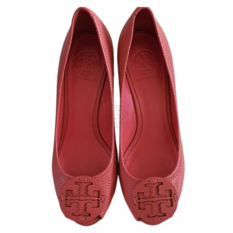 Tory burch pink store wedges